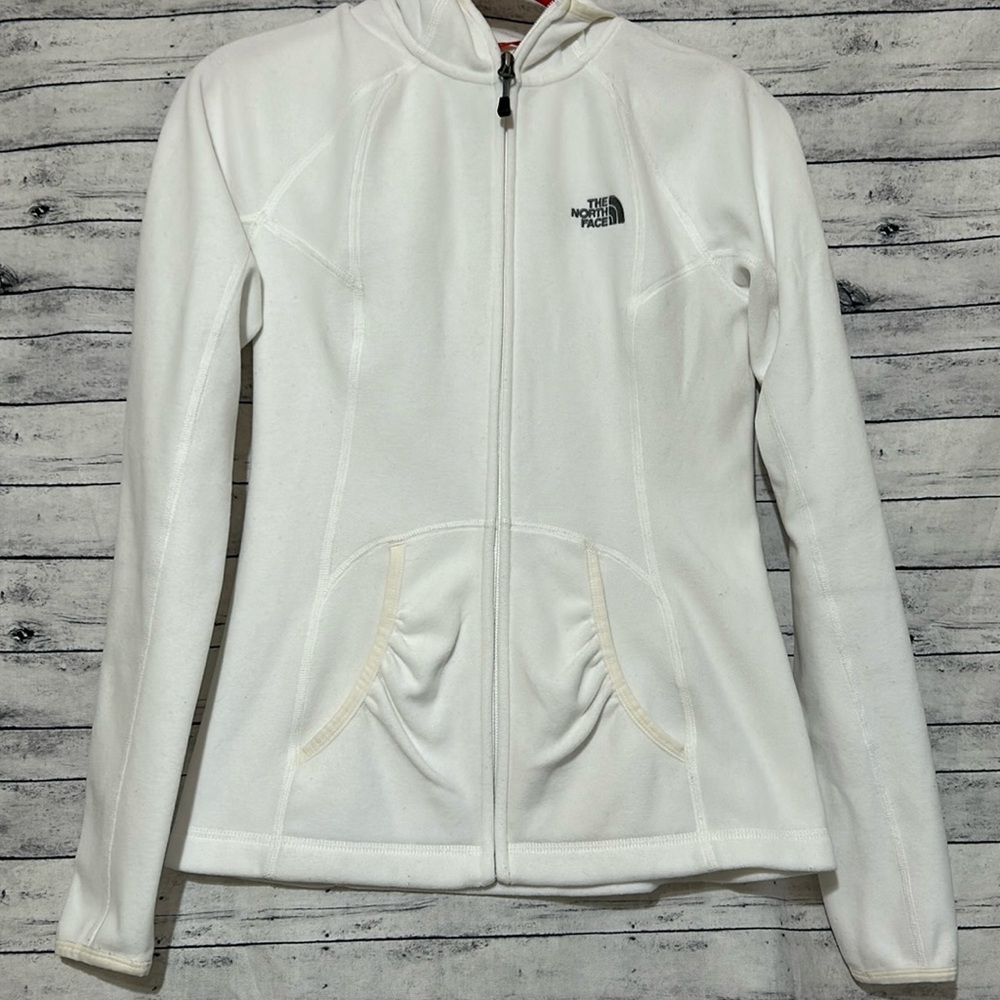 The North face zip jacket hoodie
